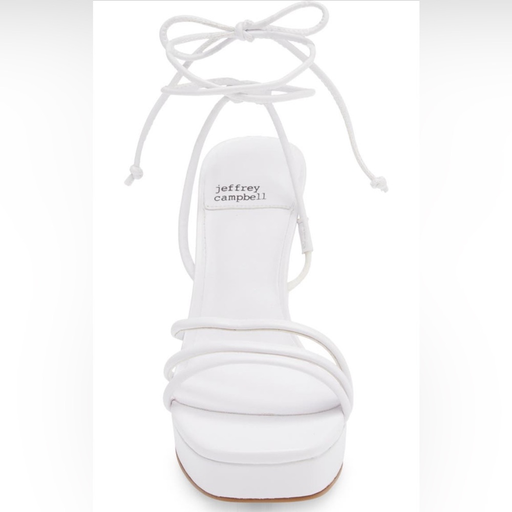 Jeffrey Campbell White heel